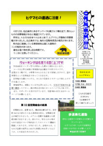 こもれび通信85号